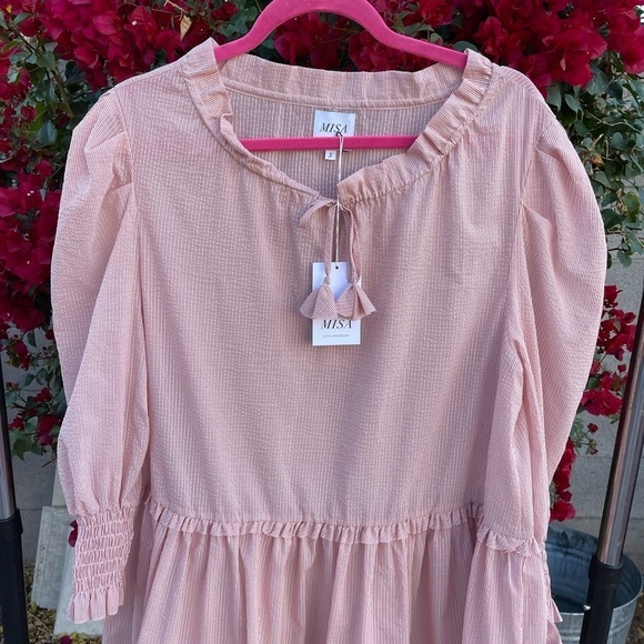 Misa Los Angeles Maya Sunrise Stripe Dress - Picture 5 of 6